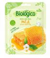 Маска для лица BIOLOGICO Мёд. Вкусное удовольствие тканевая