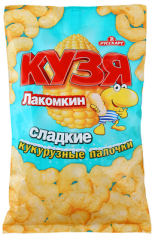 Кукурузные палочки КУЗЯ ЛАКОМКИН сладкие 140 г