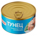 Тунец БАРЕНЦЕВ кусочки филе 140 г