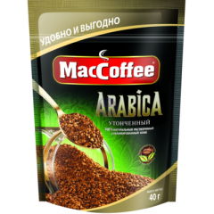 Кофе растворимый MACCOFFEE Arabica 40 г