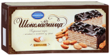 Торт вафельный КОЛОМЕНСКОЕ Шоколадница с миндалем 270 г