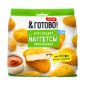 Наггетсы ПЕТРУХА &Готово хрустящие куриные запеченные 290 г