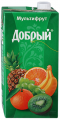 Сок Добрый Мультифрукт 2л