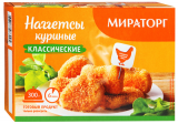 Наггетсы МИРАТОРГ куриные Классические 300 г