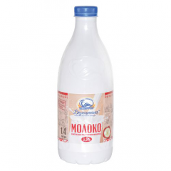 Молоко Домашенька 3,5%, 1,4 л пэт-бутылка Белоречье