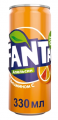 Напиток FANTA Апельсин газированный 330 мл ж.б.