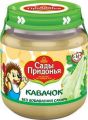 Сады Придонья Пюре кабачок 4+мес. бан. 120 г