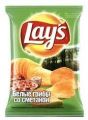 Чипсы LAYS белые грибы со сметаной 140 г