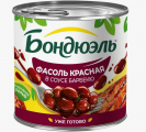 ФАСОЛЬ КРАСНАЯ БОНДЮЭЛЬ БАРБЕКЮ 425МЛ