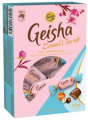Конфеты GEISHA шоколадные с начинкой из тертого ореха, ириса и морской солью 150 г