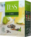 Чай зеленый TESS Lime 100х1,5г