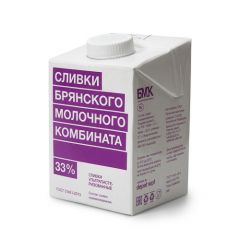 Сливки БМК ультрапастеризованные 500 мл 33%