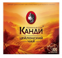 Чай черный ПРИНЦЕССА КАНДИ Цейлон 100х2г