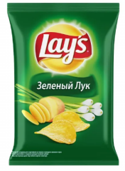 Чипсы LAYS зеленый лук 37 г