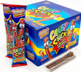 Мармелад CRAZY GUMMY Crazy stick жевательный со вкусом кола в кислой обсыпке 20 г
