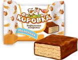 Конфеты РОТ ФРОНТ Коровка молочные вафельные 250 г