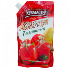 Кетчуп КУХМАСТЕР Томатный 350 г