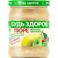 Пюре фруктовое БУДЬ ЗДОРОВ яблочно-грушевое 450 г