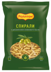 Макаронные изделия РОЛЛТОН спирали с добавлением оливкового масла 400 г