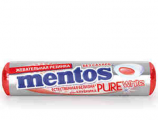 Жевательная резинка Ментос Pure клубника 15,5г