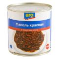 Фасоль ARO красная в томатном соусе 425 г