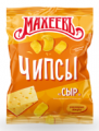 Чипсы МАХЕЕВЪ со вкусом сыра 80 г