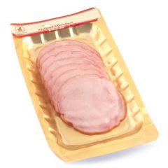 Карбонад СПК Юбилейный копчено-вареный нарезка 130 г