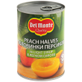 Персики половинки в сиропе DEL MONTE 420 г