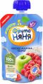 Пюре фруктовое ФРУТОНЯНЯ яблоко-малина-творог для детей от 6 мес. 90 г