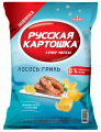 Чипсы РУССКАЯ КАРТОШКА лосось гриль КТЦ 110 г