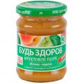Пюре яблоко-персик БУДЬ ЗДОРОВ 280 г Беларусь
