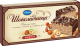 Торт вафельный КОЛОМЕНСКОЕ Шоколадница с фундуком 270 г