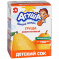 Сок АГУША груша 0.2 л