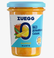 КОНФИТЮР ZUEGG МАНГО БЕЗ САХАРА 220Г