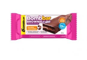 Пирожное протеиновое BOMBBAR с начинкой со вкусом Брауни Двойной шоколад 45