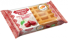 Вафли ЯШКИНО мягкие с вишневым джемом 40 г