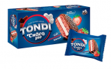 Печенье TONDI Choco Pie клубничный 180 г