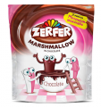 Маршмеллоу ZERFER с клубнично-сливочным вкусом в шоколаде 80 г
